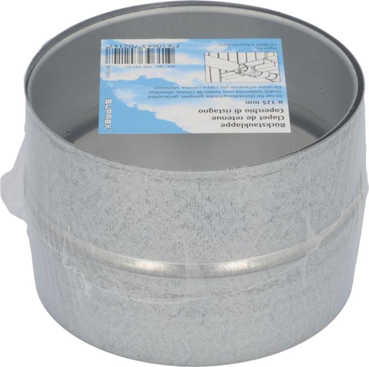 Produktbild Suprex Rückstauklappe
