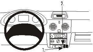 Immagine prodotto Brodit 853264 Supporto auto Nissan Kubistar