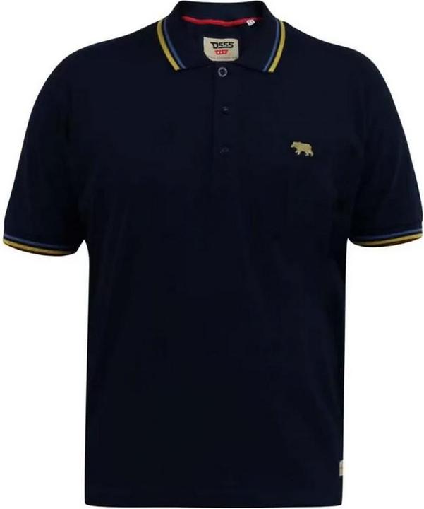 DUKE Hamford 1 D555 Poloshirt Gerippter Kragen