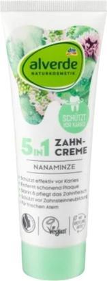 dm alverde Zahnpasta 5in1 Nanaminze (75 ml)