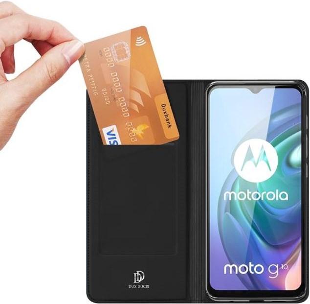 Actual product image Dux Ducis Skin Pro Series Bookcover (Motorola Moto G10, Motorola Moto G20)