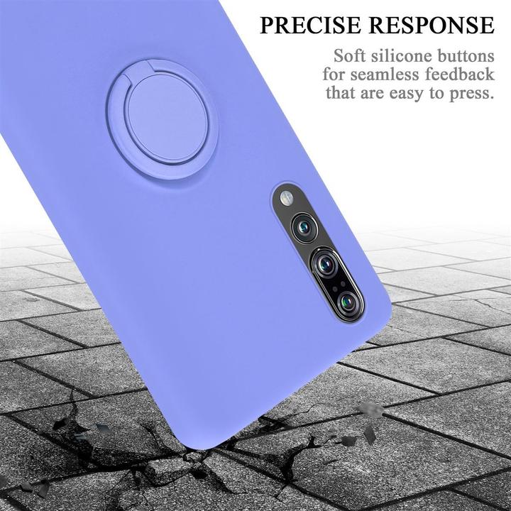 Actual product image Cadorabo TPU Liquid Ring Silicone Case Cover (Huawei P20 Pro, Huawei P20 Plus)