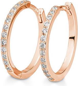 Produktbild Breuning Creolen - BRILL. 0,26 Ct. H/si (750/18 K Gold)