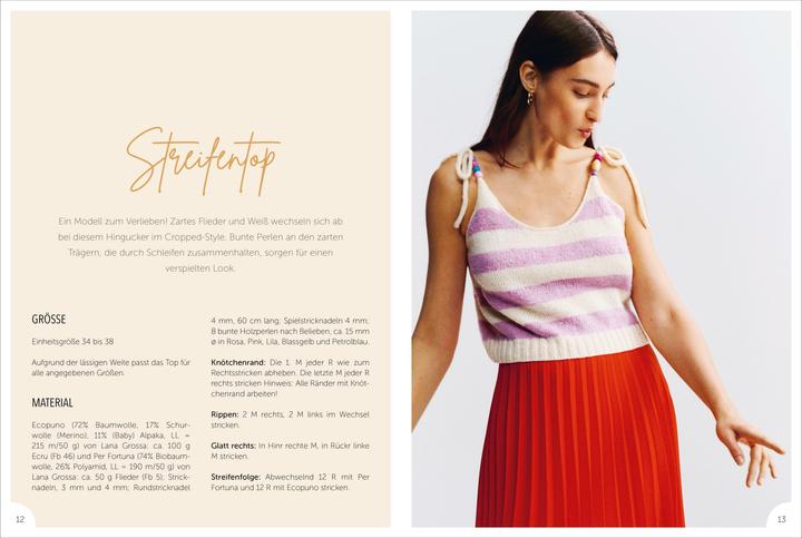 Immagine prodotto Süsse Sommer-Tops stricken (Tedesco, 2023)