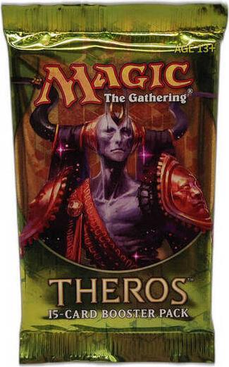 Actual product image Magic the Gathering Theros (English, Booster Pack)