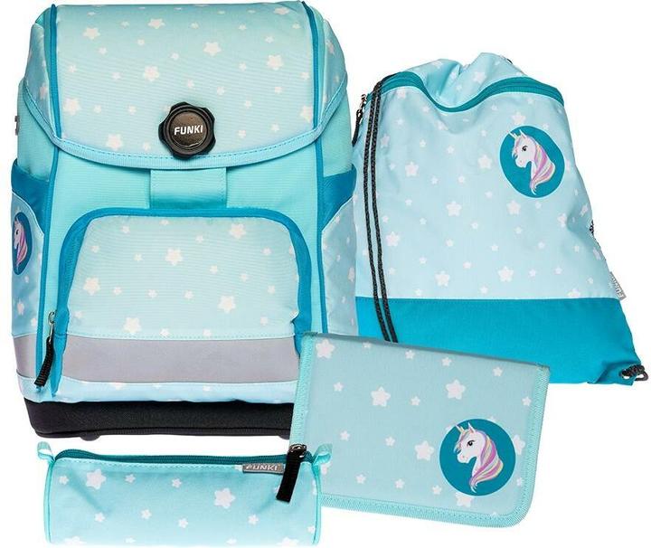 Actual product image Funki Cuby-Bag Set Unicorn 6014.011 multicolour 5-piece (20 l)