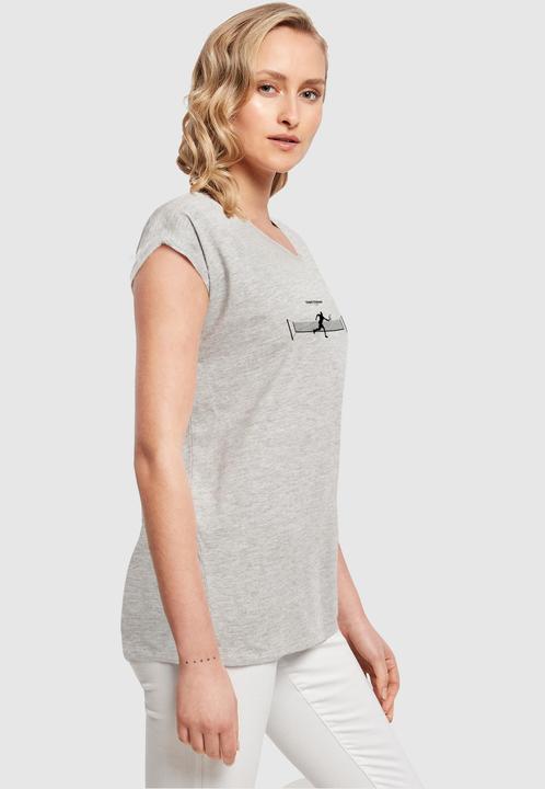 Produktbild Merchcode Ladies Tennis Round 1 Extended Shoulder Tee - 116323 (S)