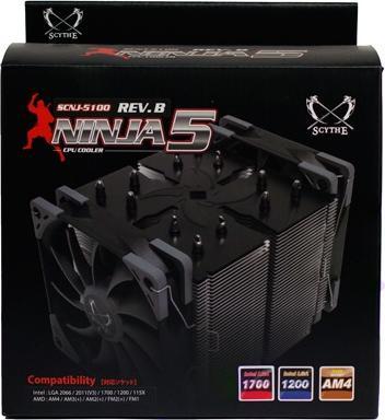 Image du produit Scythe Ninja 5 Rev. B SCNJ-5100 SCNJ-5100 (155 mm)