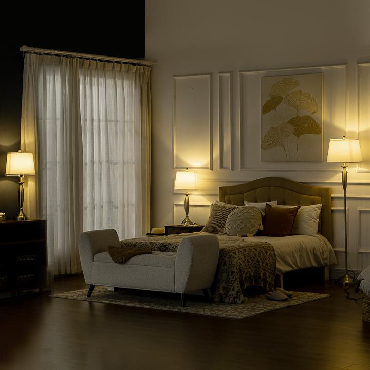 Actual product image Homcom Floor lamp set with E27 socket (E27)
