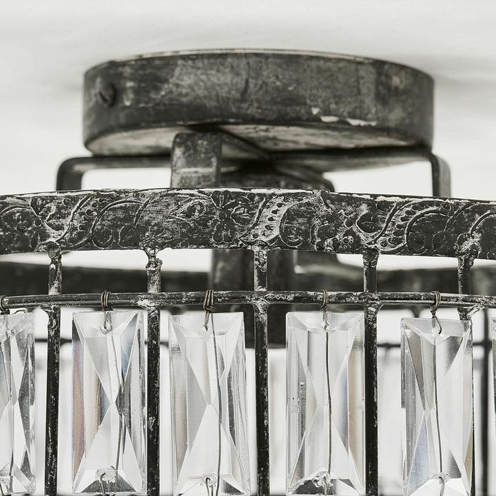 Immagine prodotto Loberon Lampada da soffitto Hutton marrone antico/chiaro (E14)