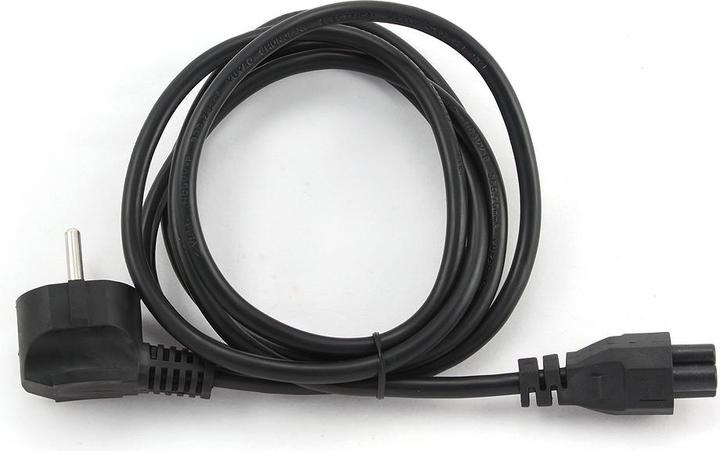 Actual product image Gembird Power cable for notebook Schucko C5 (3 pin) VDE 1.8m (1.80 m)