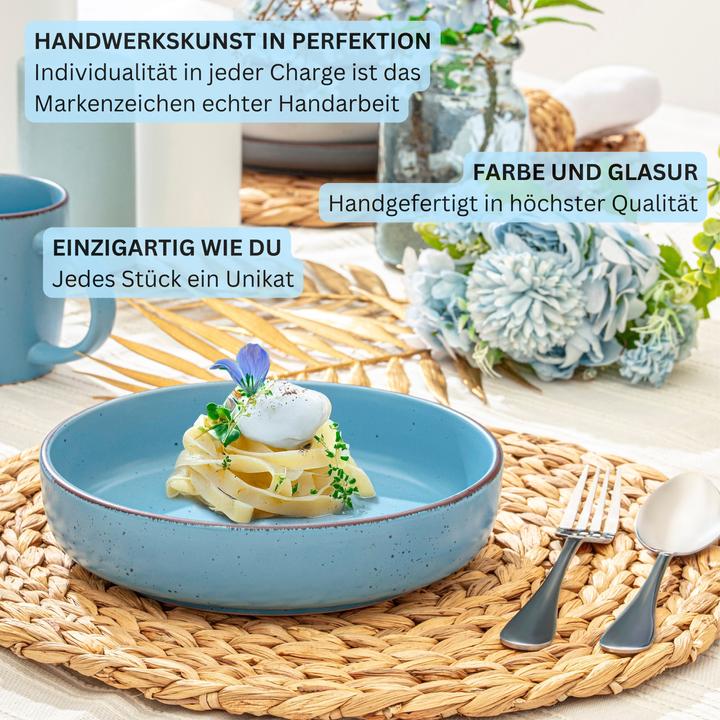 Immagine prodotto Sänger Pastaschalen Set Bombay Saphir (4 x, 20.50 cm)