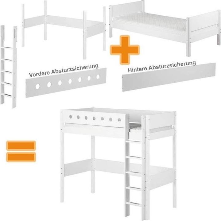 Produktbild Flexa Senkrechte Leiter und Pfostengestell für Hochbett