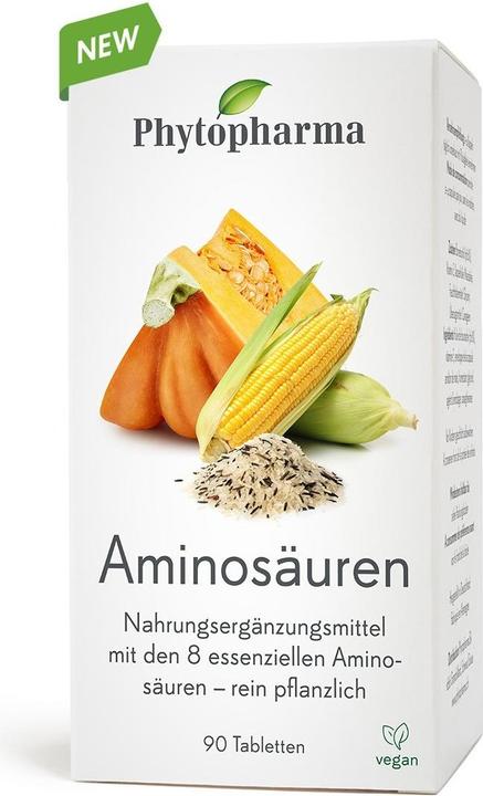 Produktbild Phytopharma Aminosäuren (90 Stück, Tabletten, 114 g)