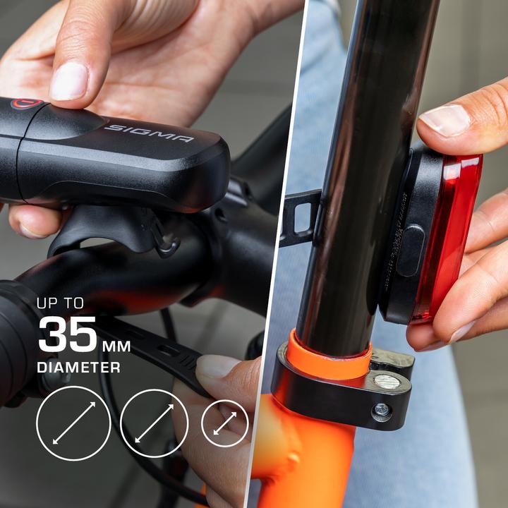 Produktbild Sigma Sport Aura 30/Curve (30 lm, 30 lm)