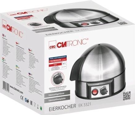 Actual product image Clatronic EK 3321 egg cooker 7 egg(s) (EU plug)