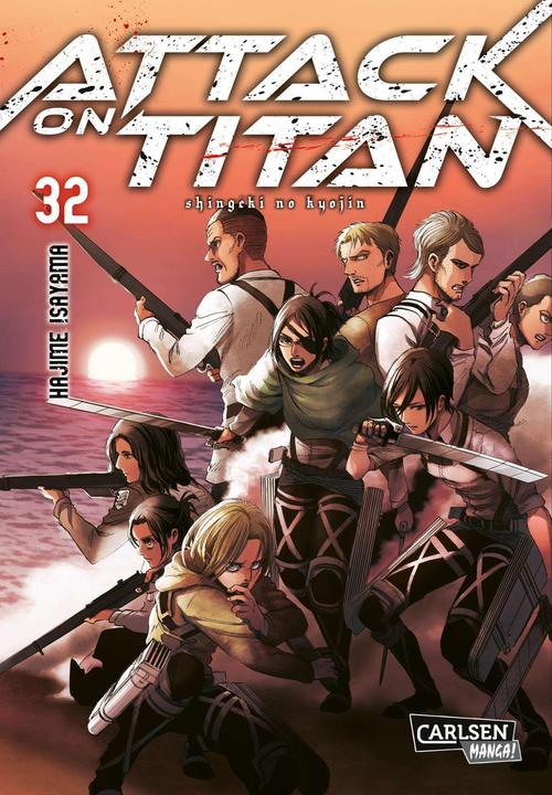 Immagine prodotto Attack on Titan 32 (Tedesco, Hajime Isayama, 2021)