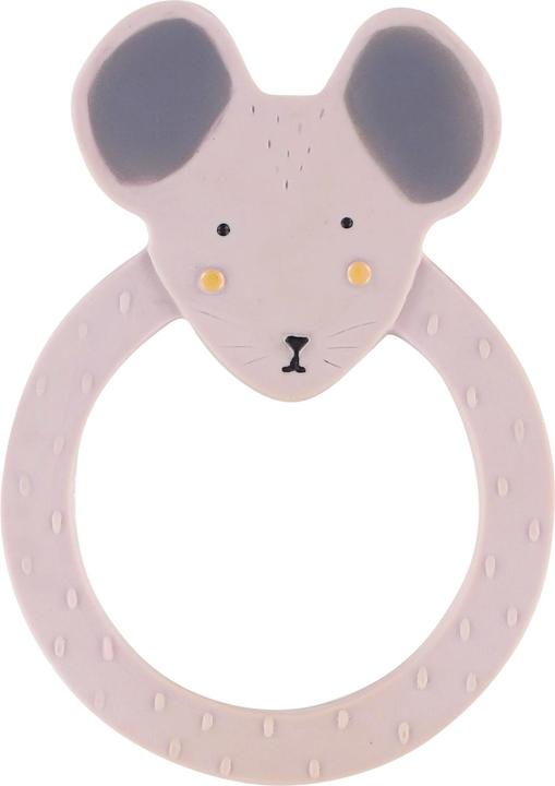 Trixie Baby Bijtring van natuurlijk rubber, Mevrouw Muis