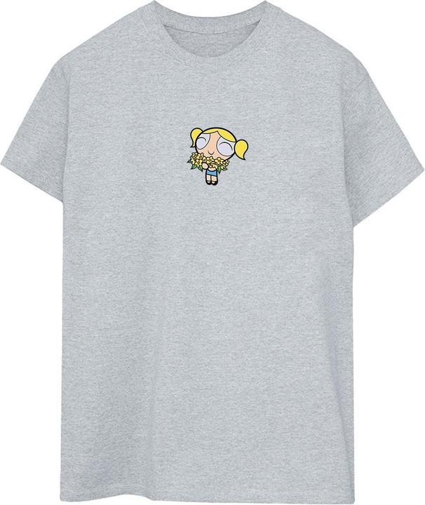 Actual product image The Powerpuff Girls Womens/Ladies Cotton Boyfriend T-Shirt (S)