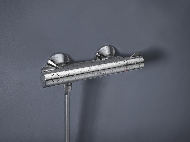 Actual product image Grohe Grohtherm 800 thermostatic shower mixer