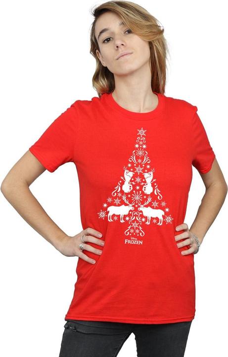 Image du produit Disney - T-shirt FROZEN CHRISTMAS TREE - Femme (XXL)