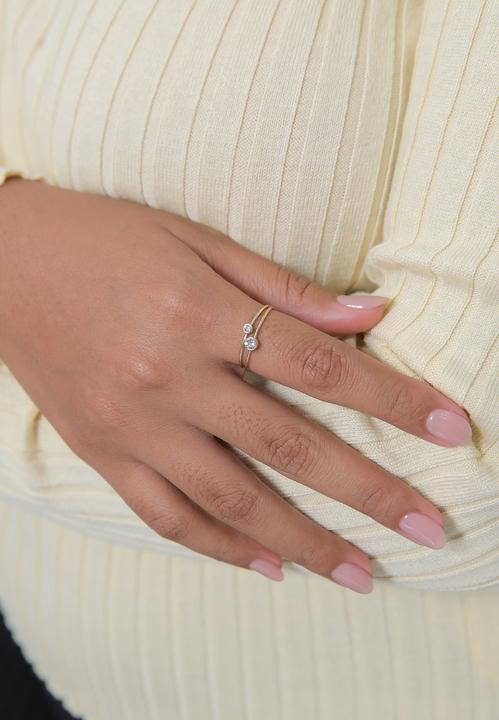 Immagine prodotto Elli Set di anelli, anello solitario (54, 925 Argento)