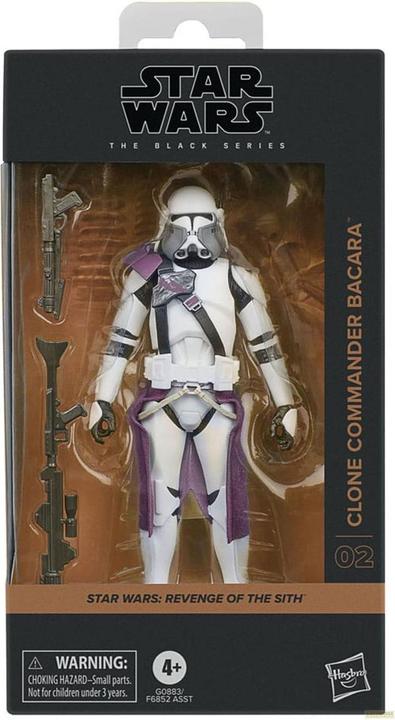 Image du produit Hasbro Star Wars Épisode III Black Series Clone Commander Bacara