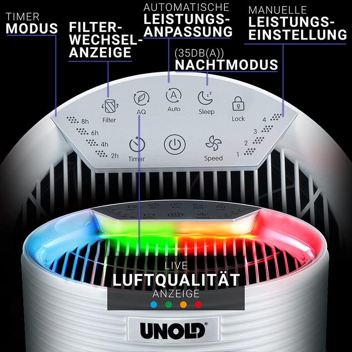 Produktbild Unold Luftreiniger Alpha (59 m²)