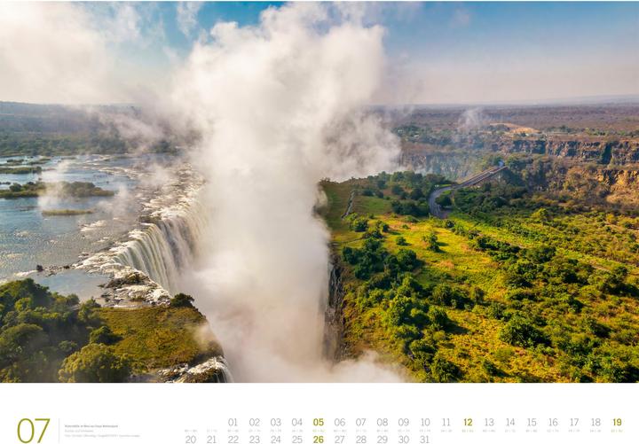 Actual product image Afrika - Gallery Kalender 2026 (66 x 50 cm, Hardcover, German, English)