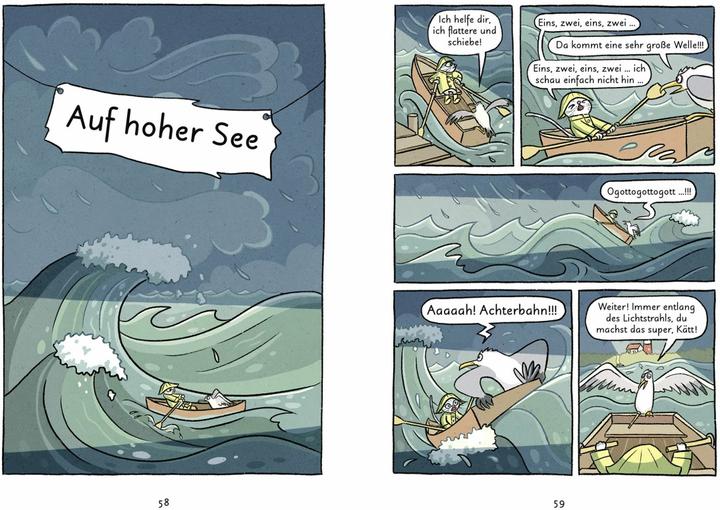 Image du produit Mein Abenteuercomic - Mops und Kätt fahren ans Meer (Allemand, Vera Schmidt, 2021)