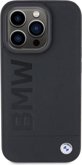 Immagine prodotto BMW BMHMP15LSLLBK iPhone 15 Pro 6,1" czarny/nero MagSafe in pelle Timbro a caldo (Apple iPhone 15 Pro)