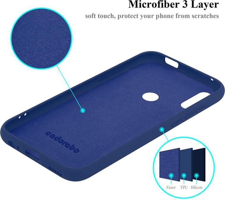 Immagine prodotto Cadorabo Copertura della cassa del silicone liquido TPU (Huawei Enjoy 10 Plus, Huawei P Smart Z, Huawei Y9 Prime (2019))