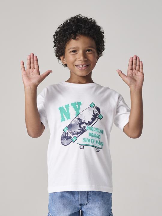 Actual product image Vertbaudet Jungen T-Shirt mit Fotoprint, Recycling-Baumwolle (140)