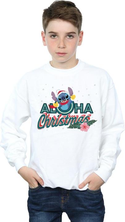 Immagine prodotto Disney Lilo And Stitch Aloha Christmas Felpa Ragazzi (140, 146)