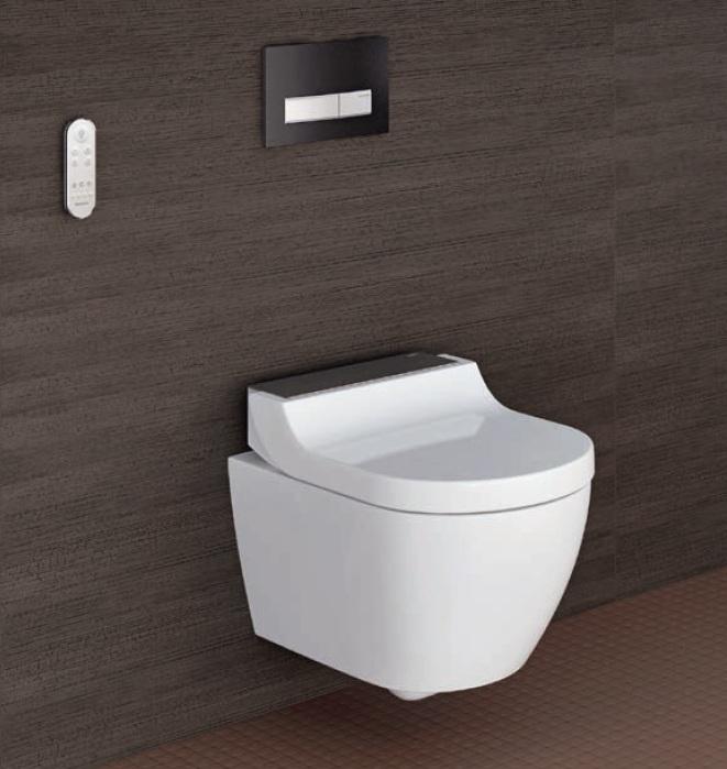 Image du produit Geberit Système complet de WC douche AquaClean Tuma blanc, couvercle blanc alpin