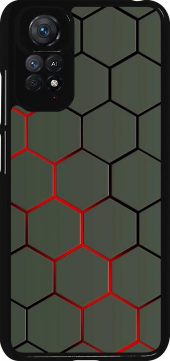 Produktbild PhoneLook Hülle Geometric Line red (Xiaomi Redmi Note 11)