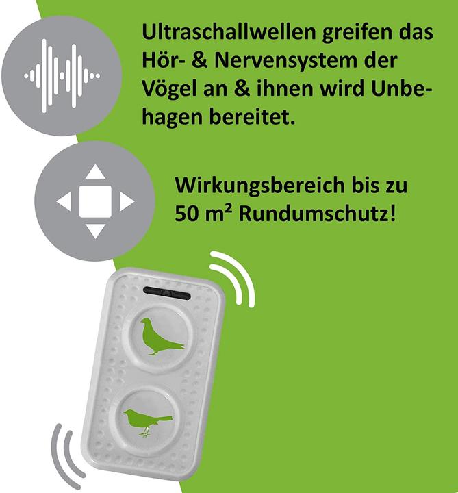 Produktbild Isotronic Vogelschreck mit Ultraschall