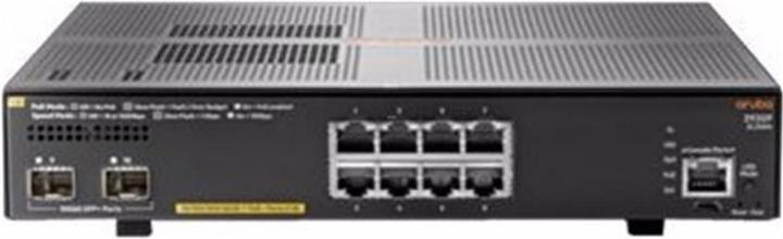 HPE E Aruba 2930F Switch 2 SFP+ Ports, PoE+, Layer 3, VSF Stacking, RIP Routing, Access OSPF, ACL (10 Ports)