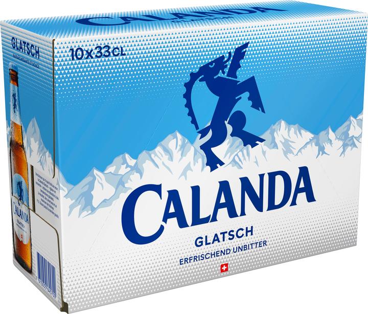 Actual product image Calanda Glatsch (10 x 33 cl)