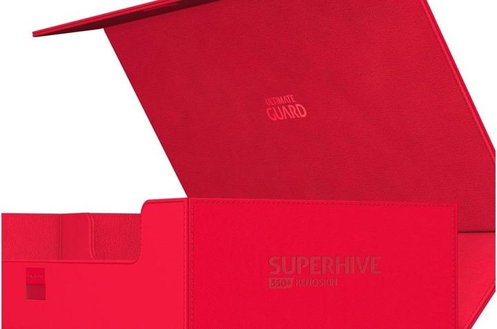 Image du produit Ultimate Guard Boîte à cartes XenoSkin Superhive 550+ rouge