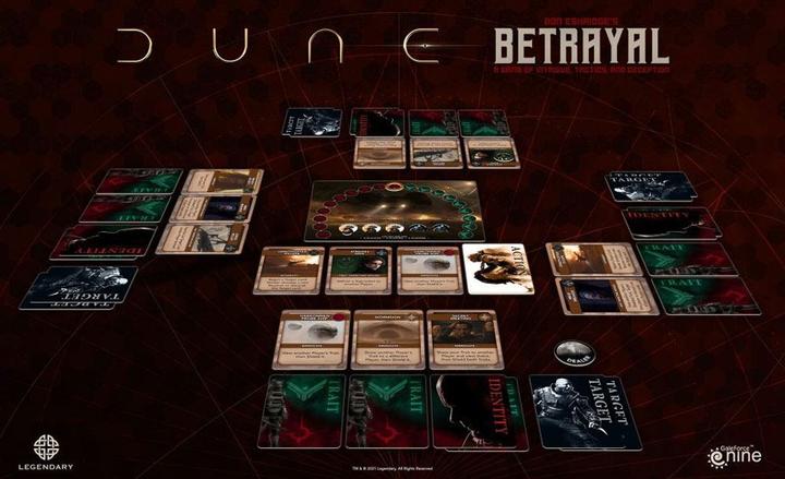 Image du produit Dune jeu de plateau Betrayal *ITALIE (Italien)