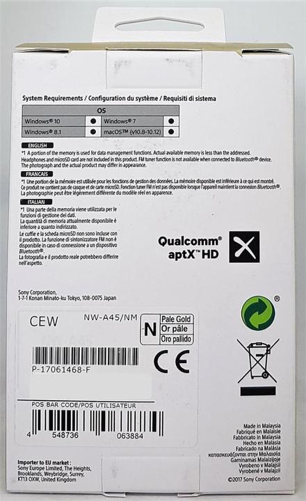 Produktbild Sony Nw-A45 (16 GB)