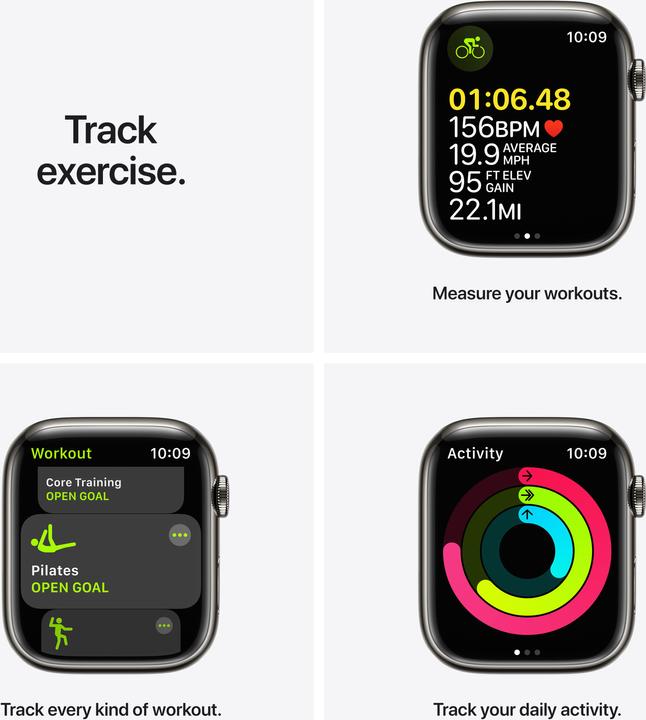 Actual product image Apple Watch Series 7 (45 mm, 4G)