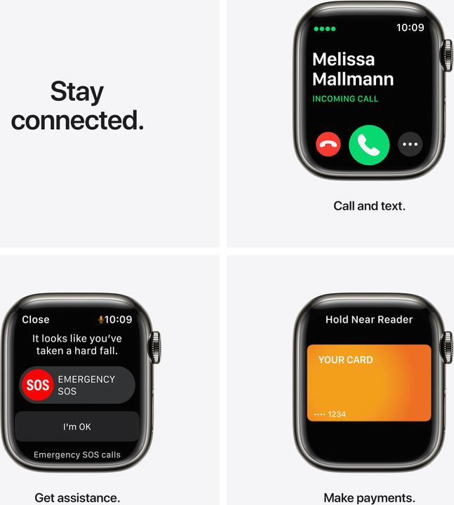 Actual product image Apple Watch Series 7 (41 mm, 4G)