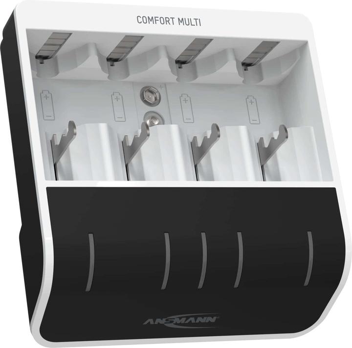 Immagine prodotto Ansmann Comfort Multi Charger (1 pz., C, D, AAA, AA, 800 mAh, Caricabatterie senza batteria)