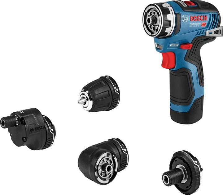 Actual product image Bosch Professional GSR 12V-35 FC Set (Rechargeable battery operated)