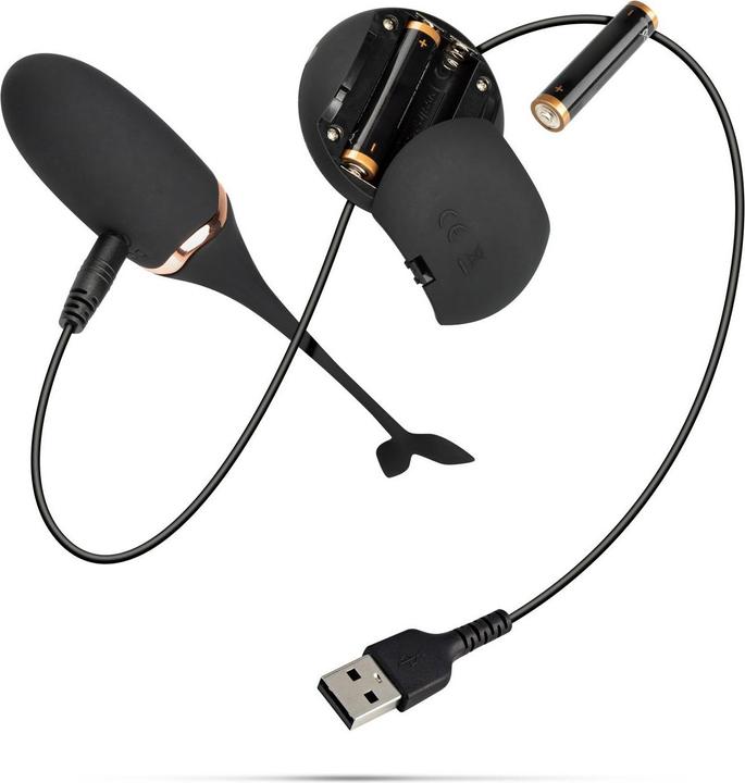 Actual product image Teazers Luxurious vibrating egg with remote control