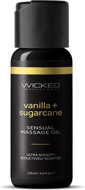 Image du produit Wicked Sensual Care wicked sensual massage oil vanilla sugarcane 120ml
