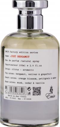Produktbild Emir Just Bergamot Factory Edition Eau De Parfum 100ml (Eau de Parfum, 100 ml)