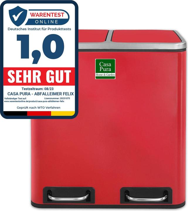 Produktbild Casa Pura Mülleimer Felix (60 l)